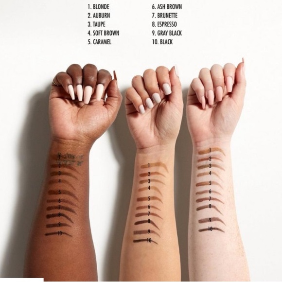 Brow bundle Anastasia Beverly Hills Brow Definer Triangular Pencil Dark Brown🎁 - Picture 13 of 13